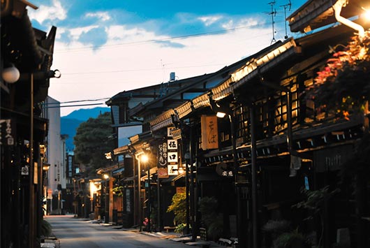 高山の古い町並み イメージ