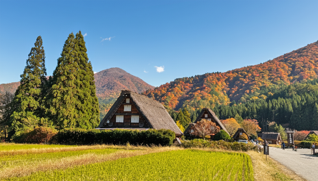 世界遺産・白川郷と古い町並みを両方楽しむ街歩き満喫コース！