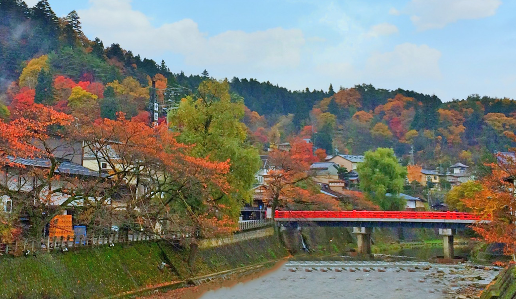 赤い中橋
