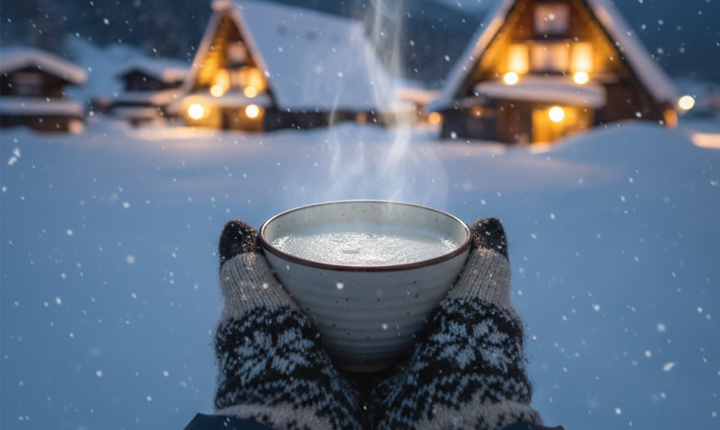 白川郷ライトアップ