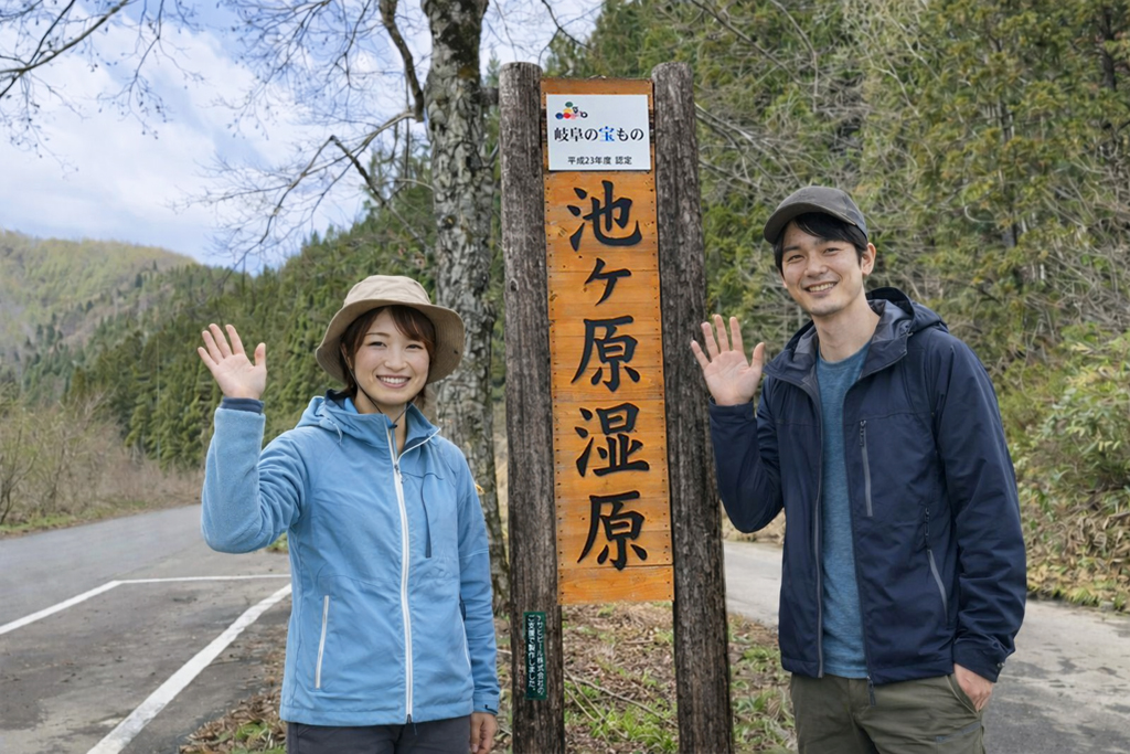 山あいに広がる、静寂と白い花の世界を取材